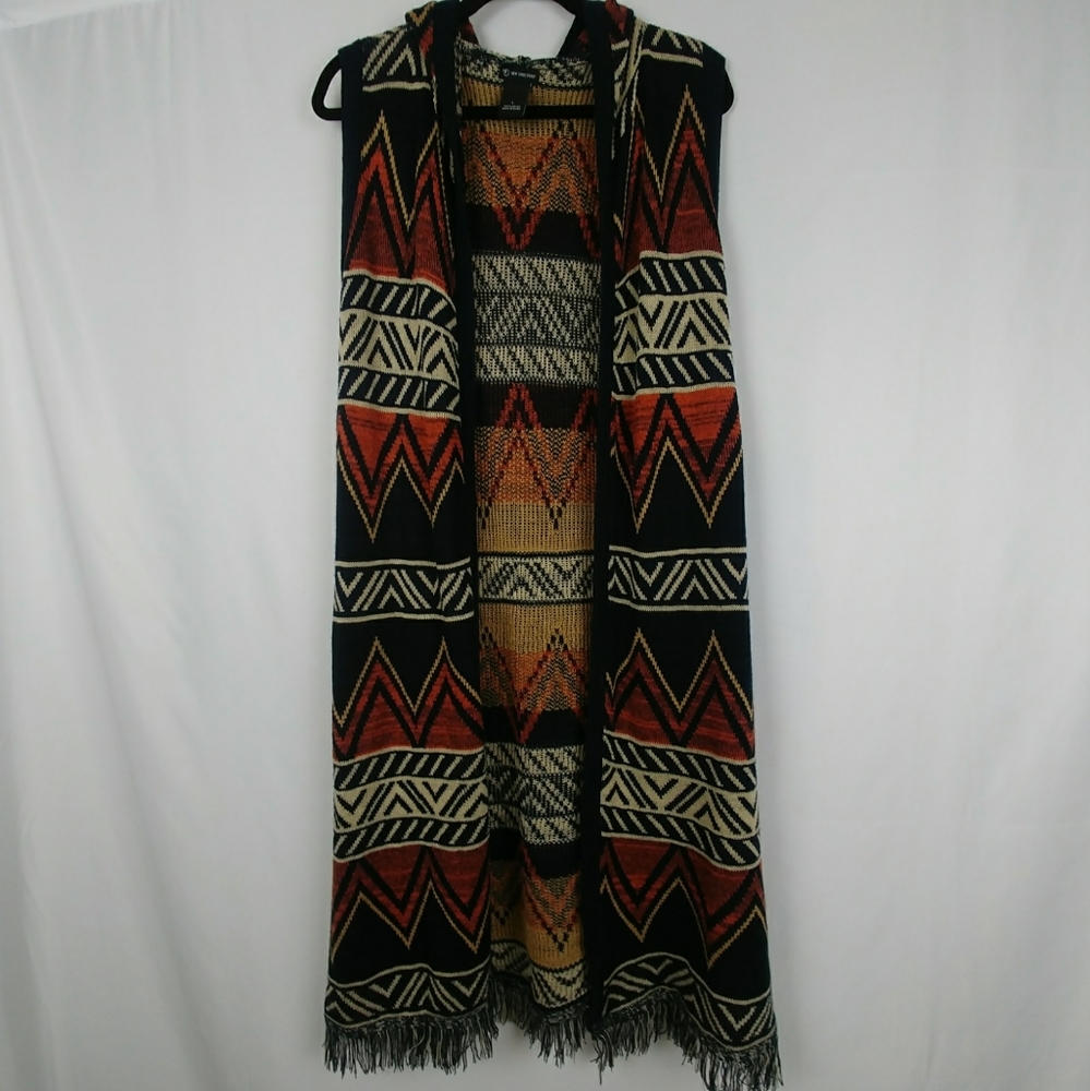 New Directions Knit Sweater Duster